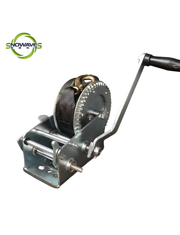 hand crank boat trailer winch
